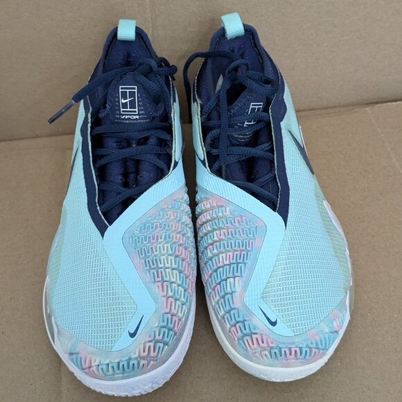 Nike Court React Vapor NXT Glacier Ice Midnight Navy Women's  Size 7.5 - Picture 5 of 15